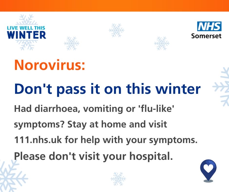 Norovirus dont pass it on